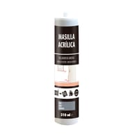 MASILLA ACRILICA PARA JUNTAS 310ML GRIS - 1