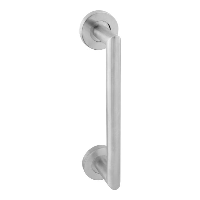 MANILLON TIRADOR CON ROSETA REDONDA ACERO INOXIDABLE MODELO 82 02 200