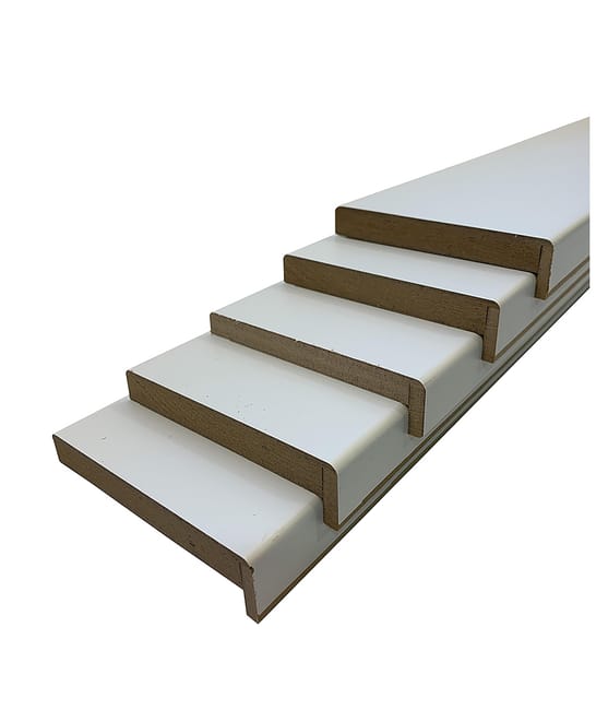 KIT MOLDURAS LACADA BLANCO 7 ALA 10 - 1