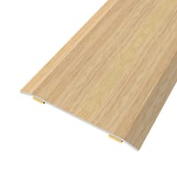 PERFIL DE TRANSICIÓN ADHESIVO ACERO ROBLE CLARO 83CM - 1