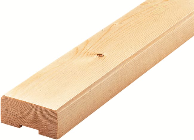 ZANCA MADERA ABETO  200 X 6,2 X 2,8 CM - 1