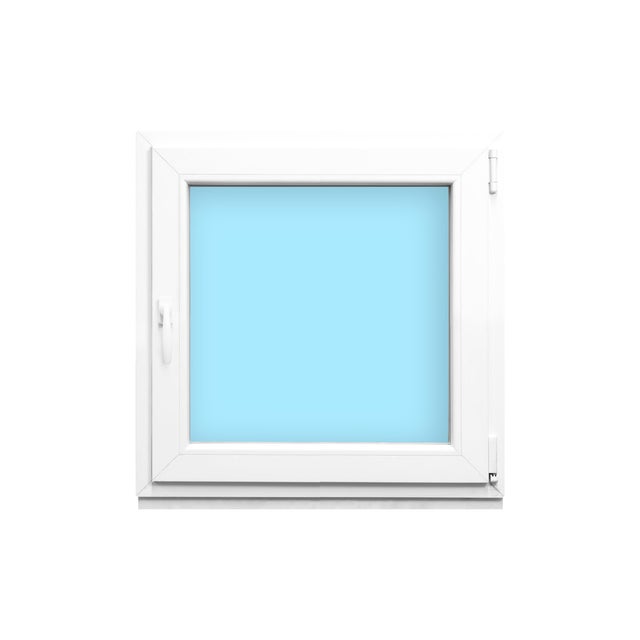 JANELA DE PVC OSCILO-BATENTE 80X80CM BRANCA