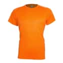 CAMISETA TÉCNICA NARANJA MANGA CORTA PIQUÉ TALLA XL VELILLA MK520V - 1