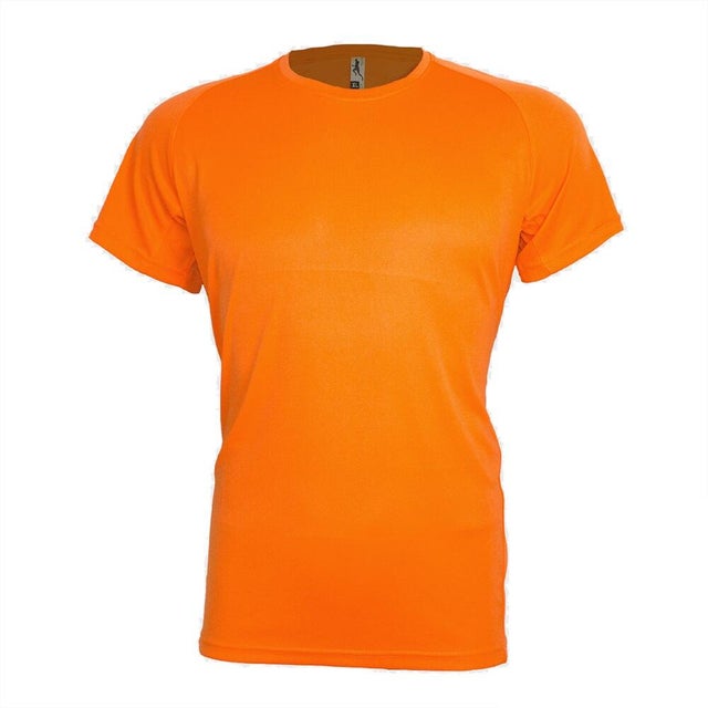 CAMISETA TÉCNICA NARANJA MANGA CORTA PIQUÉ TALLA L VELILLA MK520V