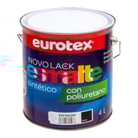 ESMALTE SINTÉTICO SATINADO NOVOLACK 4L NEGRO - 1