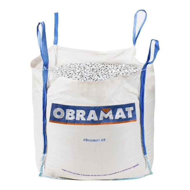 GRAVA BLANCA 12/18 MM 1000 KG - 1