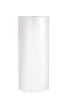 BAJANTE EVACUACIÓN PLUVIALES METÁLICO 80MM ACERO PRECALADO BLANCO - 1