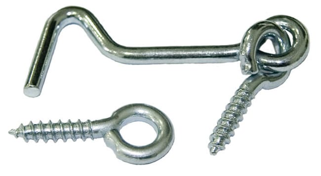 ALDABILLAS CON HEMBRILLA 120  MM. ZINCADA. 2 UDS. - 1