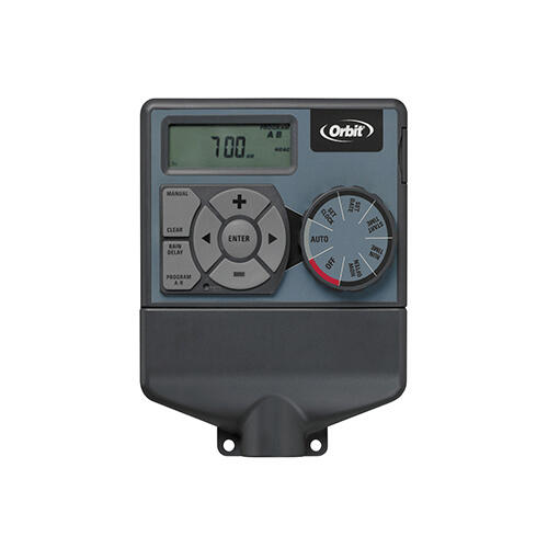 Programador eléctrico para electroválvulas con 6 zonas de riego