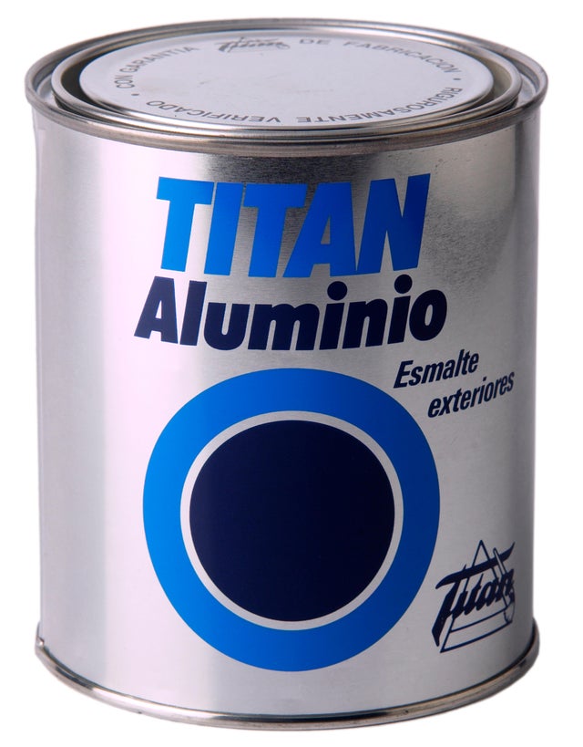 ESMALTE EFECTO METALIZADO 750ML ALUMINIO