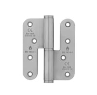 BISAGRA PERNIO A IZQUIERDA 100X55MM ACERO INOXIDABLE - 1