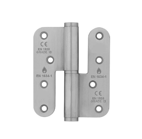 BISAGRA PERNIO A IZQUIERDA 100X55MM ACERO INOXIDABLE - 1