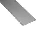 RODAPIE 80X2500MM ALUMINIO PLATA - 1