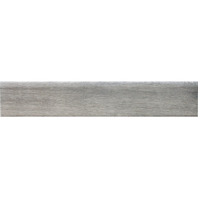 RODAPIE CERAMICO 8X45CM MADERA GRIS. PACK 4 UNIDADES.