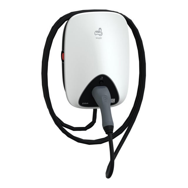 CARGADOR VEHÍCULO ELÉCTRICO MONOFÁSICO 7.4KW TIPO 2 EVLINK HOME SCHNEIDER