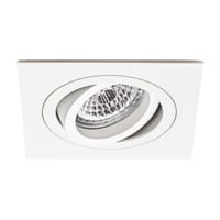 ARO DE EMPOTRAR ALUMINIO 92 X 92 MM BASCULANTE BLANCO - 1