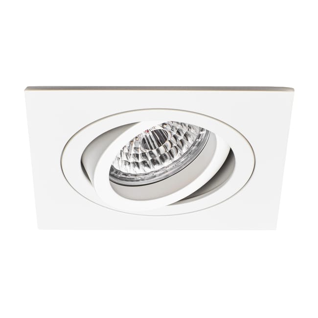 ARO DE EMPOTRAR ALUMINIO 92 X 92 MM BASCULANTE BLANCO - 1