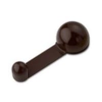 TOPES PARA PUERTAS PLÁSTICO ADHESIVO BLANCO - 1