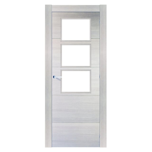 PUERTA ABATIBLE EN BLOCK MELAMINA NORD VT5 92.5CM IZQUIERDA