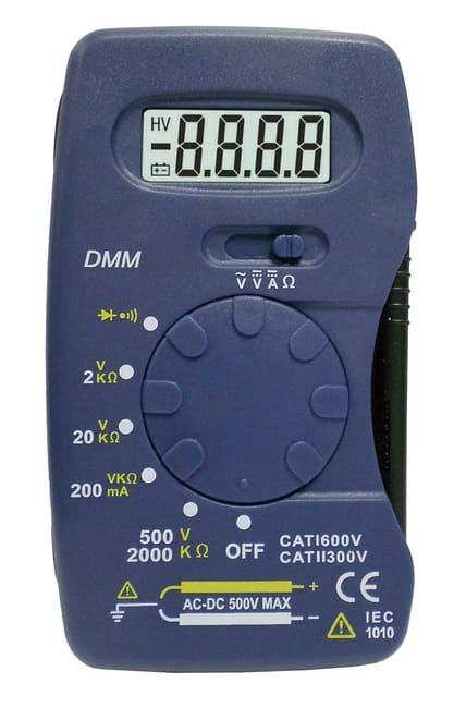 MULTIMETRO DIGITAL DE BOLSILLO - 1