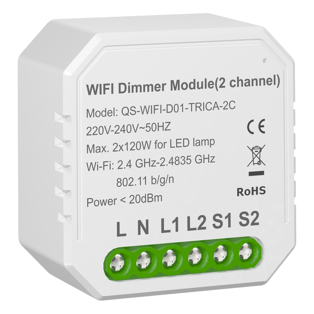 REGULADOR WIFI 2 CANALES 230V 150W