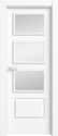 PUERTA ABATIBLE EN BLOCK LACADA BLANCA 72,5CM DERECHA - 1