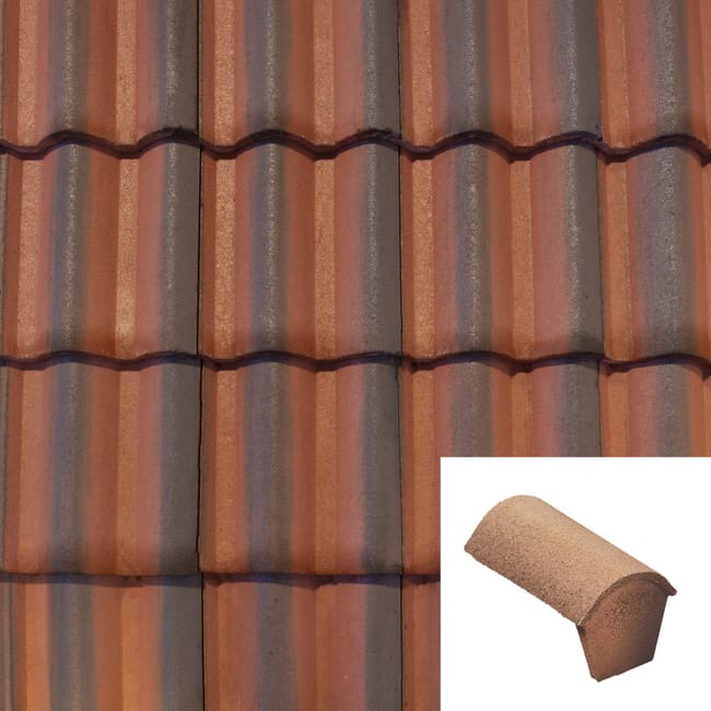 FINAL DE CUMBRERA TEJA GREDOS ROJO VIEJO - 1