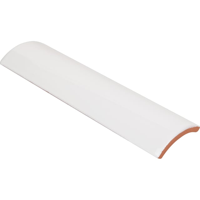 CUBRECANTOS 5X20 CM. BLANCO BRILLO