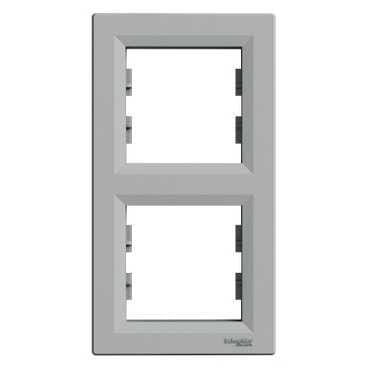 MARCO DOBLE VERTICAL SERIE ASFORA ALUMINIO - 1