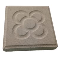 PANOT FLOR GRIS 20X20 CM - 1