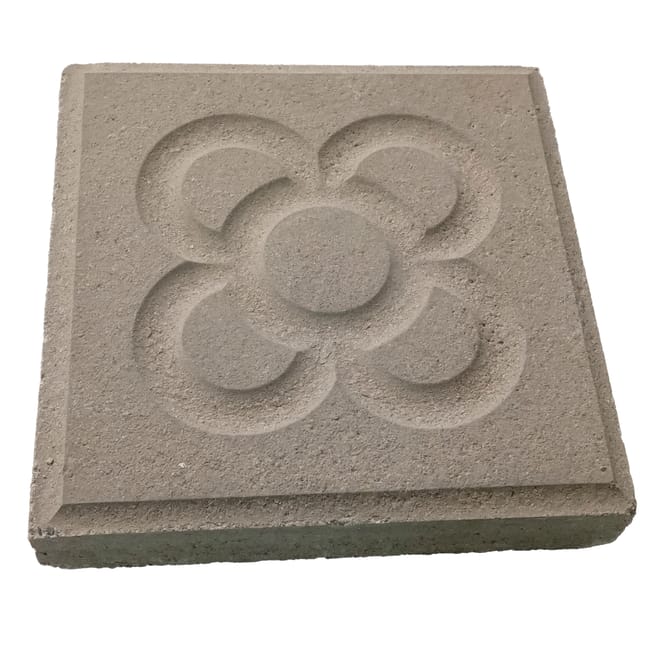PANOT FLOR GRIS 20X20 CM - 1