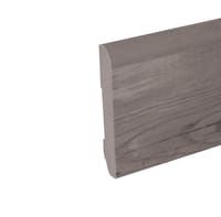 RODAPIE MDF REVESTIDO MODELO ASERRADO 2200 X 80 X 11 MM - 1