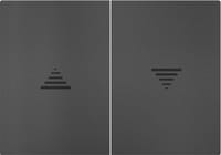 TECLA PERSIANA SERIE CORAL GRIS - 1