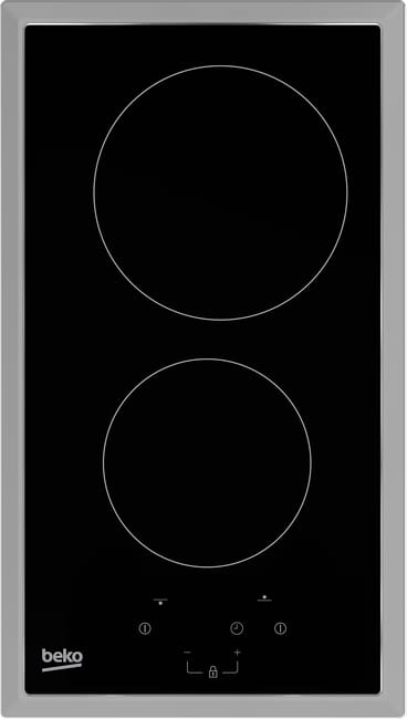 PLACA VITROCERÁMICA 2 ZONAS BEKO HDMC32400TX  - 1