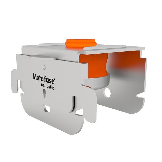 SOPORTE AMORTIGUADOR VISCOREN PARA PERFIL DE TECHO TC60 25-60 KG 25 UDS - 1