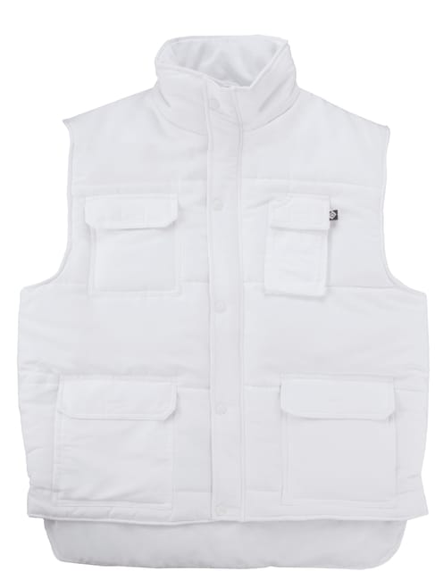 CHALECO MULTIBOLSILLOS ACOLCHADO BLANCO TALLA L VELILLA 108 - 1