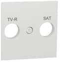 TAPA RADIO TV/SAT SERIE NEW UNICA BLANCO - 1