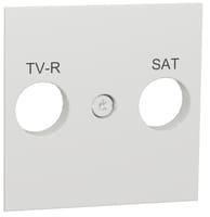 TAPA RADIO TV/SAT SERIE NEW UNICA BLANCO - 1