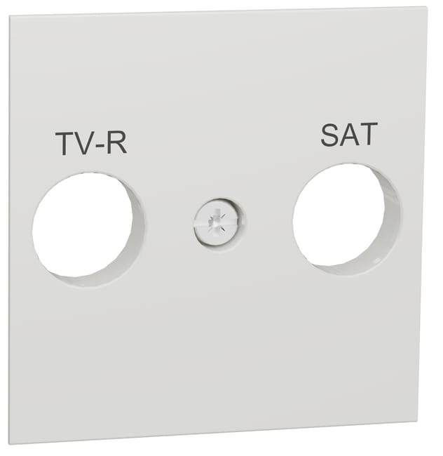 TAPA RADIO TV/SAT SERIE NEW UNICA BLANCO - 1