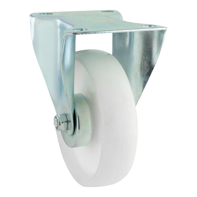 RUEDA 160MM POLIAMIX. HASTA 200KG. LLANTA ACERO