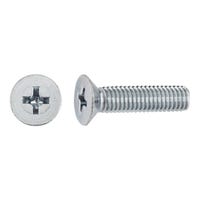 TORNILLOS MÉTRICOS PARA METAL CINCADOS 5X20MM. 200UDS - 1