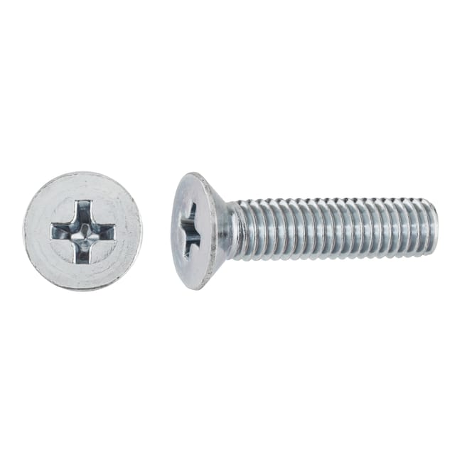 TORNILLOS MÉTRICOS PARA METAL CINCADOS 5X20MM. 200UDS - 1