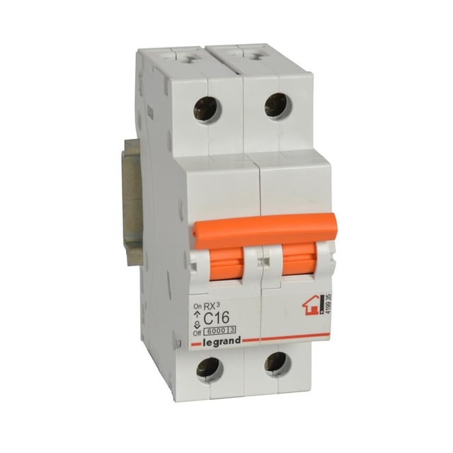 AUTOMATICO 2P 16A MANETA NARANJA LEGRAND