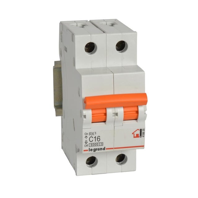 AUTOMATICO 2P 16A MANETA NARANJA LEGRAND