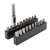 JUEGO DE PUNTAS PARA ATORNILLADOR 20PZS - 1