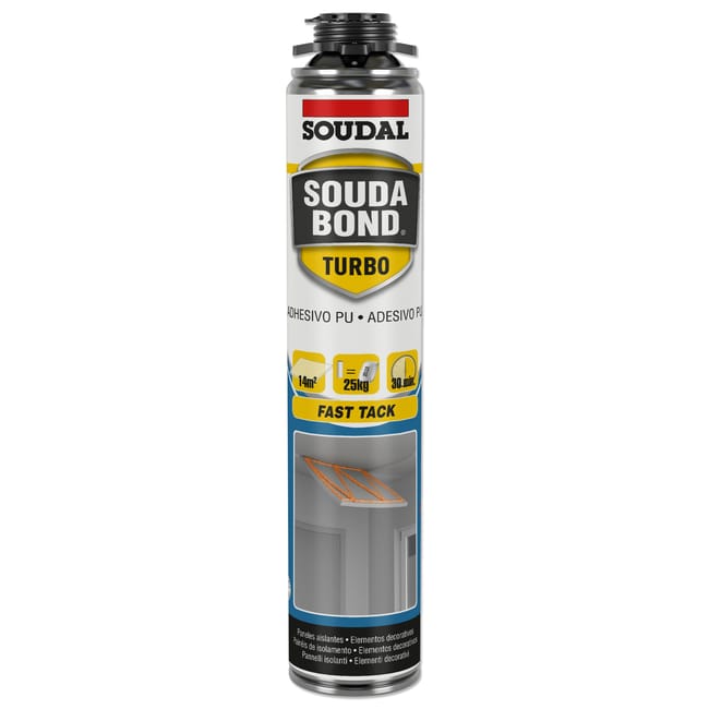 ESPUMA DE POLIURETANO Soudabond Turbo 750ML - 1