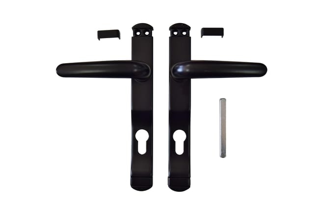 JUEGO MANILLA CON ESCUDO  BOCALLAVE NEGRA 4468 TOVIC - 1