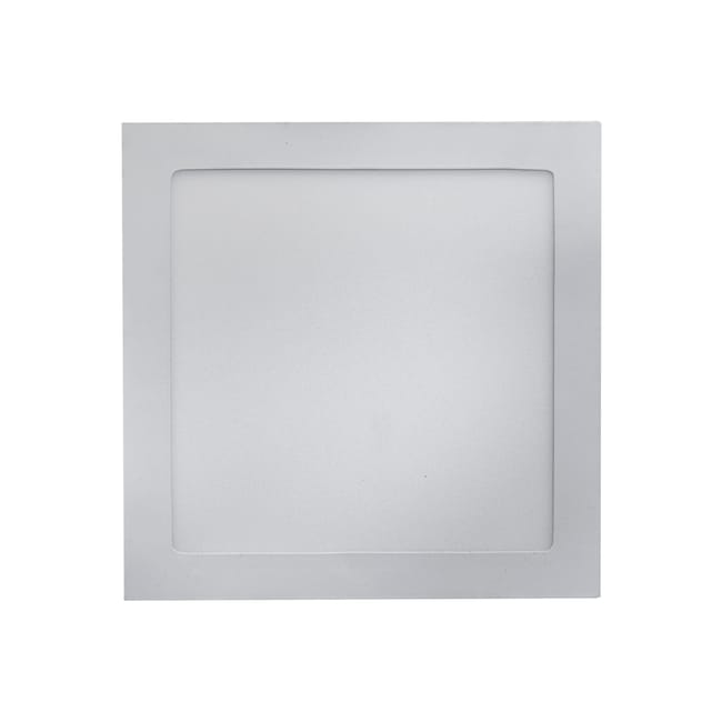 DOWNLIGHT LED EMPOTRAR CUADRADO BLANCO 20W LUZ CALIDA - 1