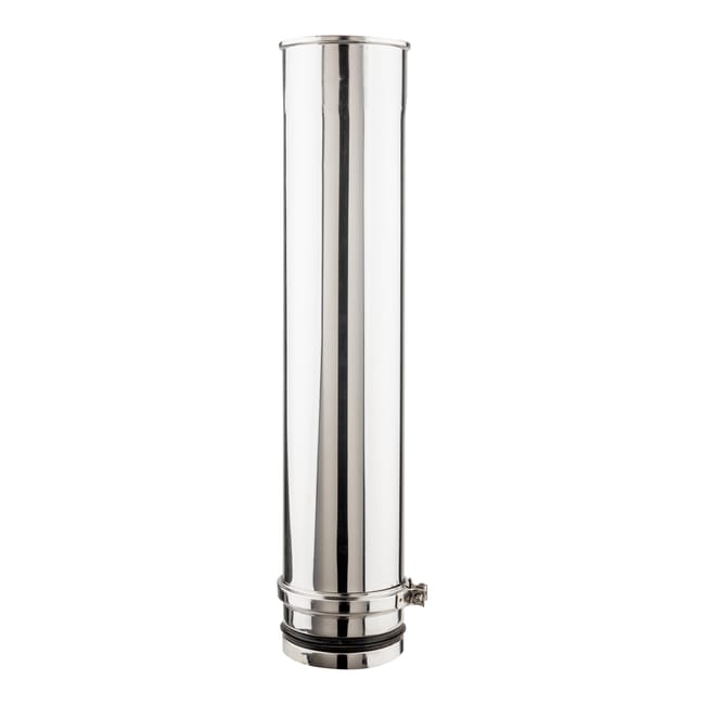 TUBO INOXIDABLE PARED SIMPLE 100MM 50CM - 1