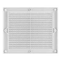 REJILLA DE VENTILACION EMPOTRABLE PLASTICO 14.6 X 17.5 CM - 1
